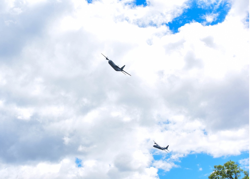 LRAFB America Strong Flyover