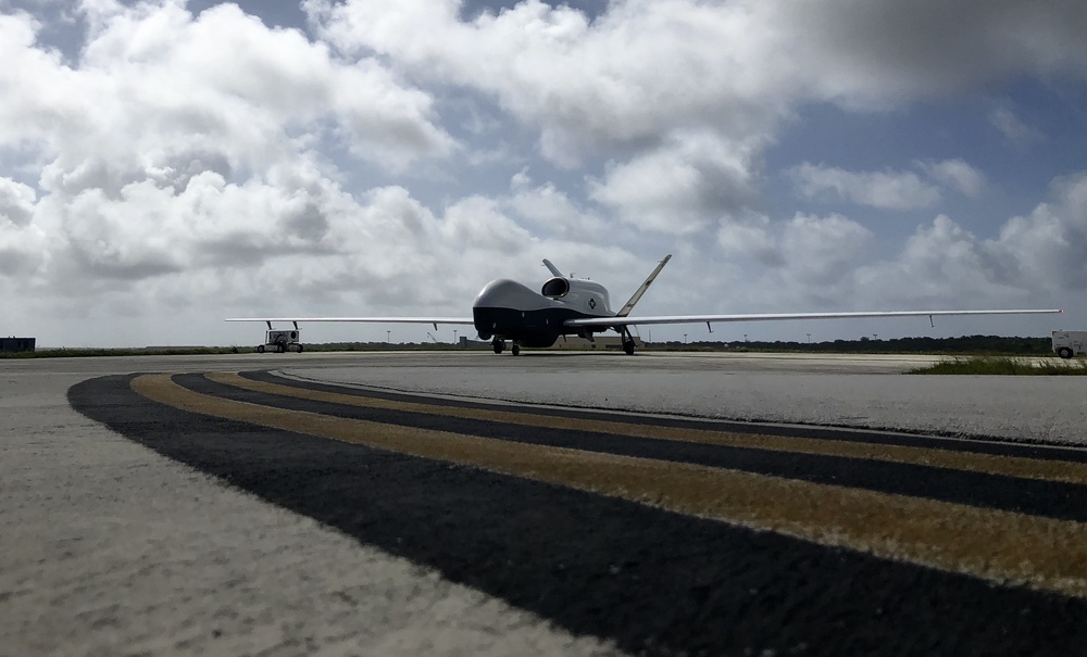 MQ-4C Triton at Andersen AFB