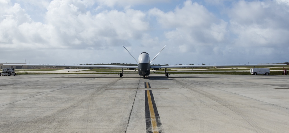 MQ-4C Triton at Andersen AFB