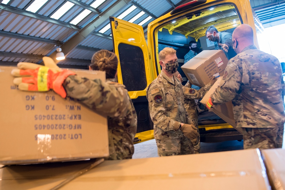 167th Airlift Wing Airmen continue support to state’s COVID-19 response