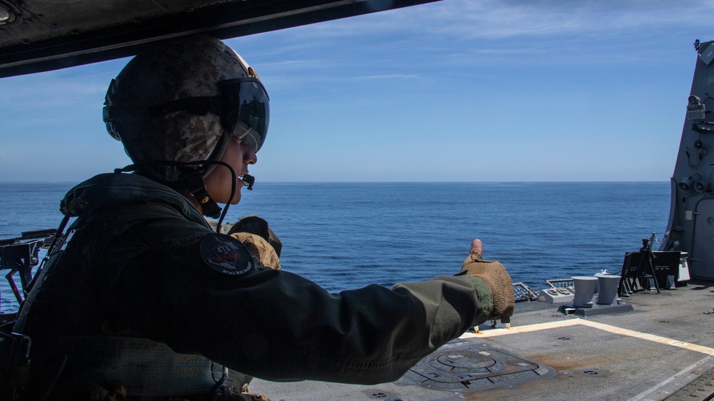 MAG-39 Marines train to land on Navy ships