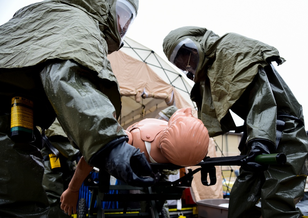 47th Medical Group participates in Ready Eagle exercise at Laughlin