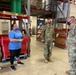 Brig. Gen. Charles Schoening Visits Texas National Guard Soldiers at the New Braunfels Food Bank