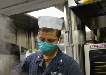 Sailor Prepares Rice