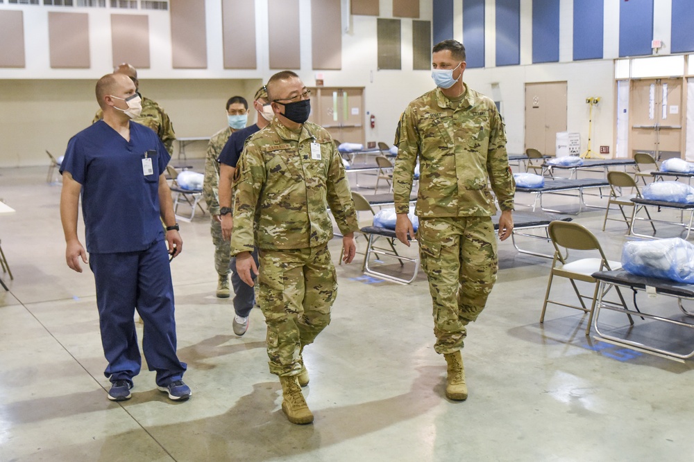 California National Guard supports Riverside County medical site