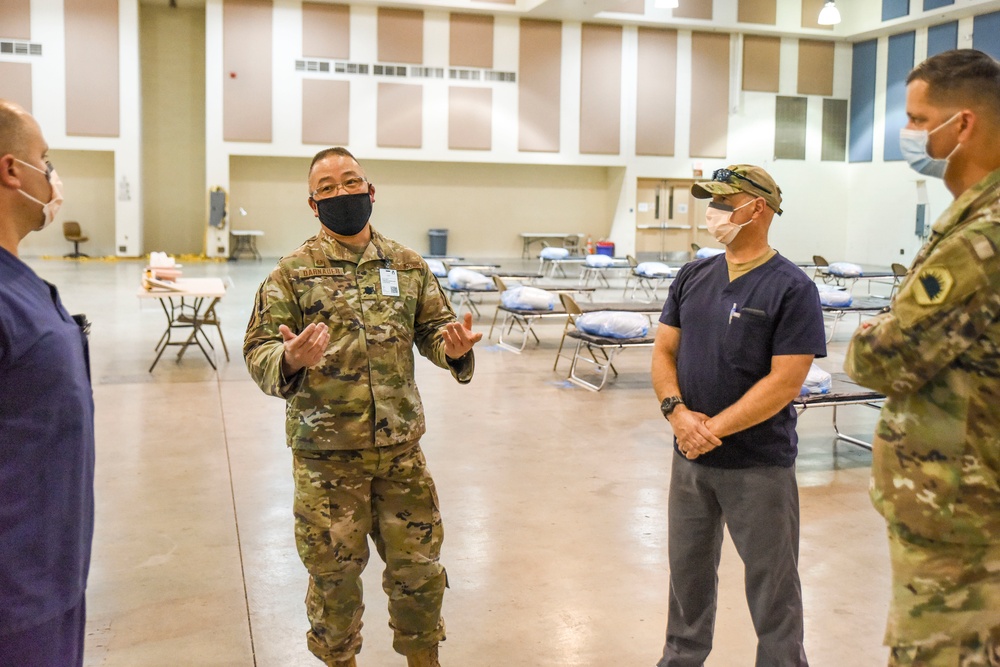 California National Guard supports Riverside County medical site