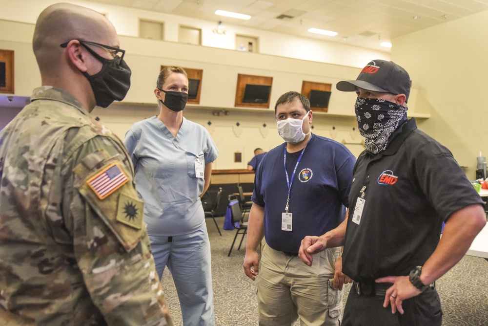 California National Guard supports Riverside County medical site