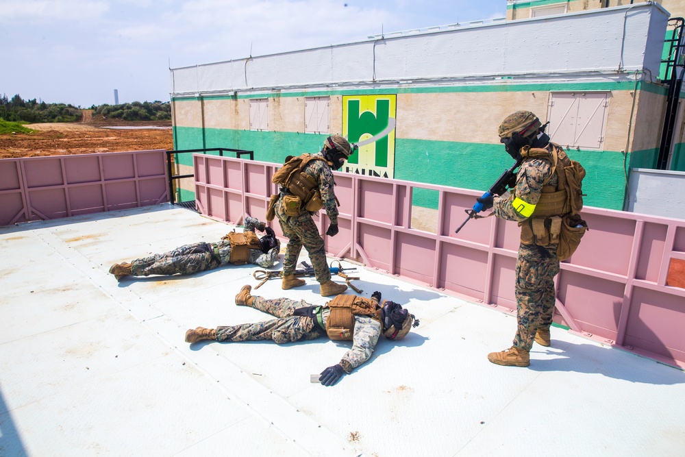 3rd Marine Division MOUT training