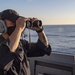 USS Mustin Transits Philippine Sea