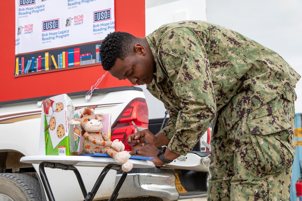 Bob Hope Legacy Reading Program on the road