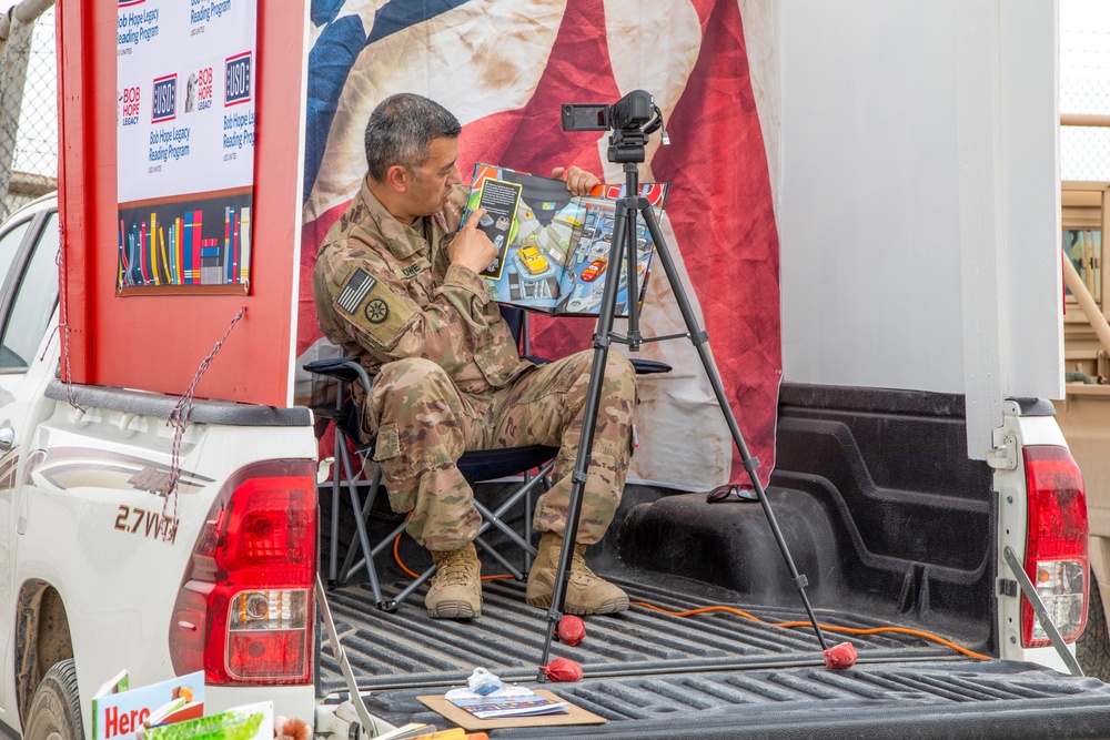 Bob Hope Legacy Reading Program on the road
