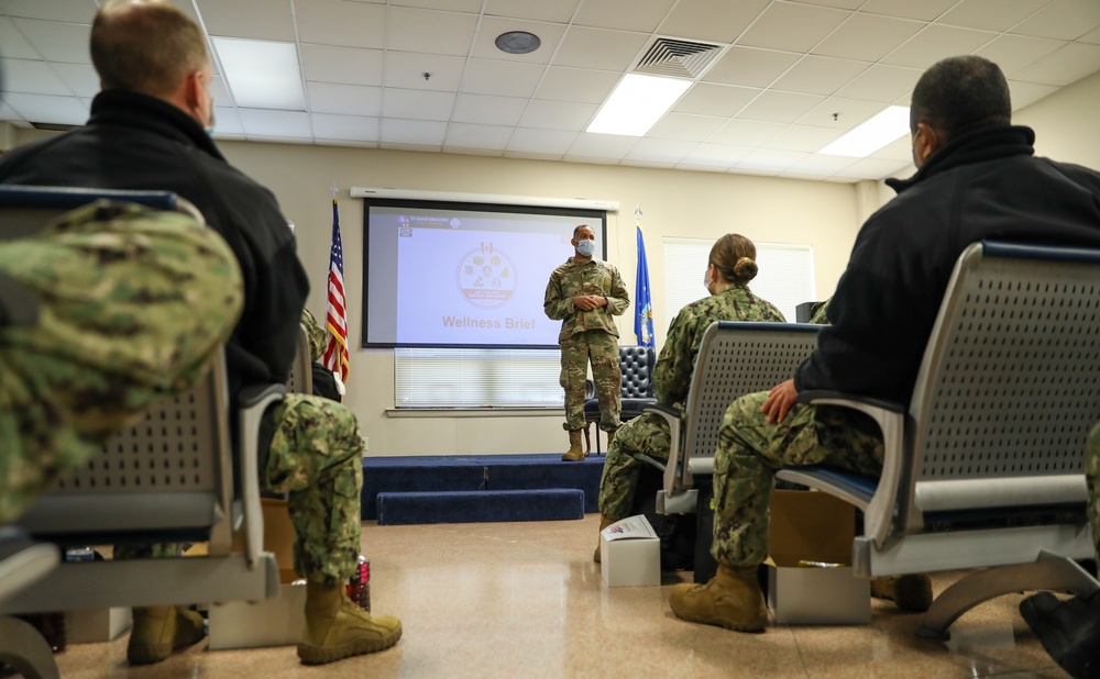 Navy Hospital Corpsmen Travel Home From New York City