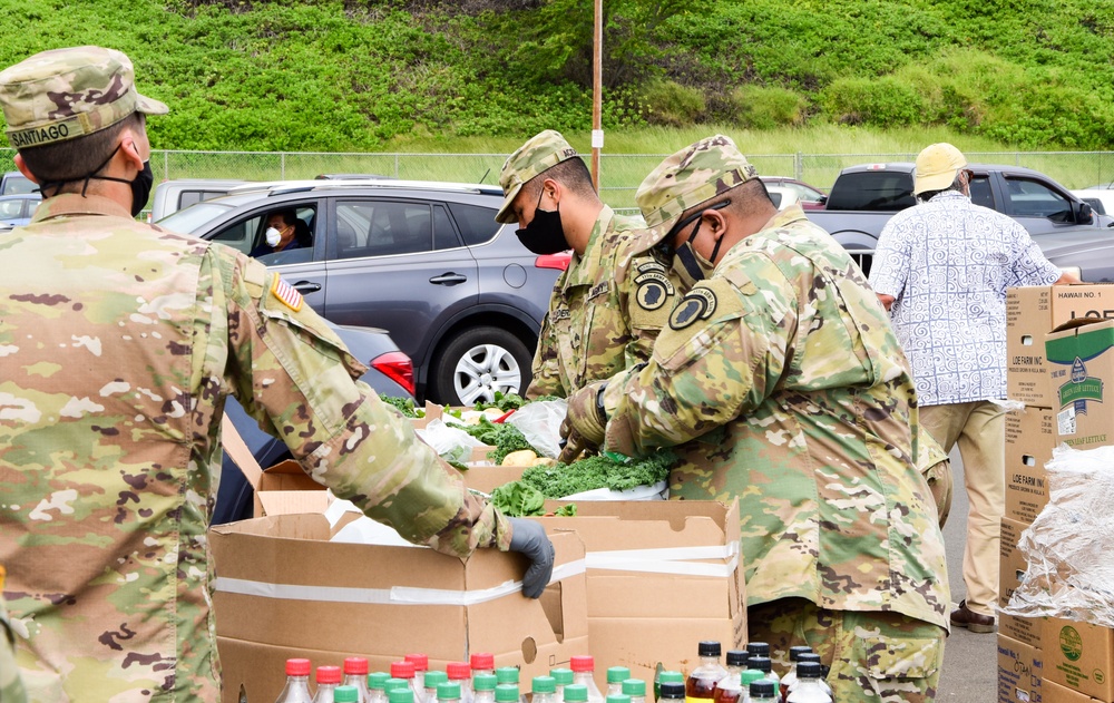 HING supports Wailuku community food drive