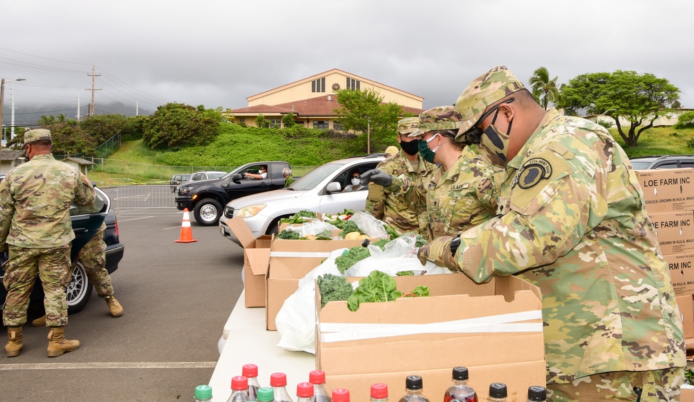 HING supports Wailuku community food drive