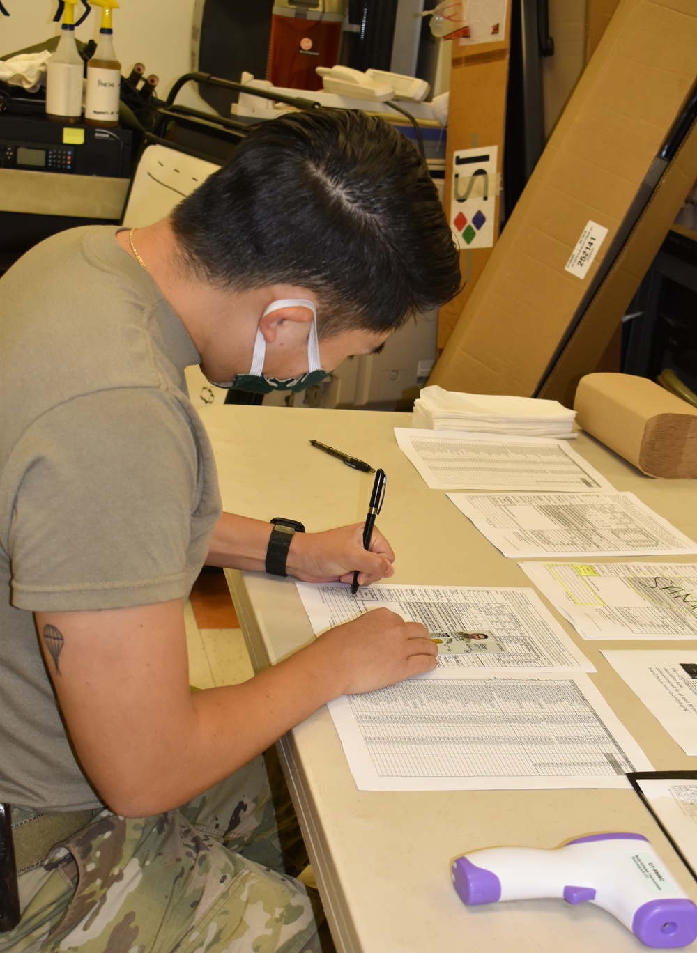 TF Maui conducts HIV blood drive