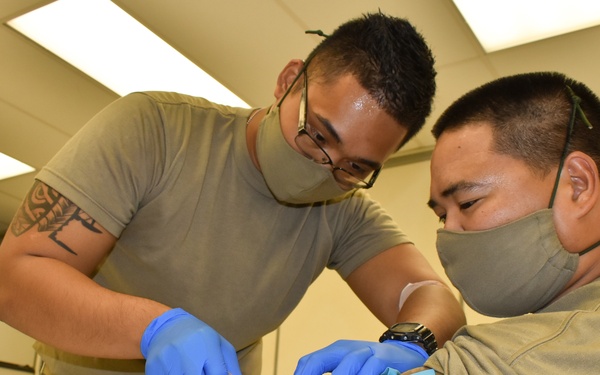 TF Maui conducts HIV blood drive