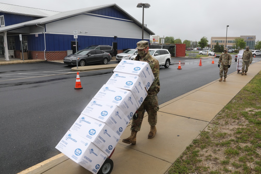 COVID-19 hot spot: Delaware National Guard supports coronavirus testing in Sussex County