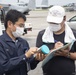 Members of the Okinawan Government Sample Soil on MCAS Futenma