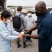 Members of the Okinawan Government Sample Soil on MCAS Futenma