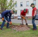 FirstInSupport, StrongEurope, U.S. Army, U.S. Army Europe, Boy Scout, Eagle Scout, Trees, Planting Trees, Community, Outreach,