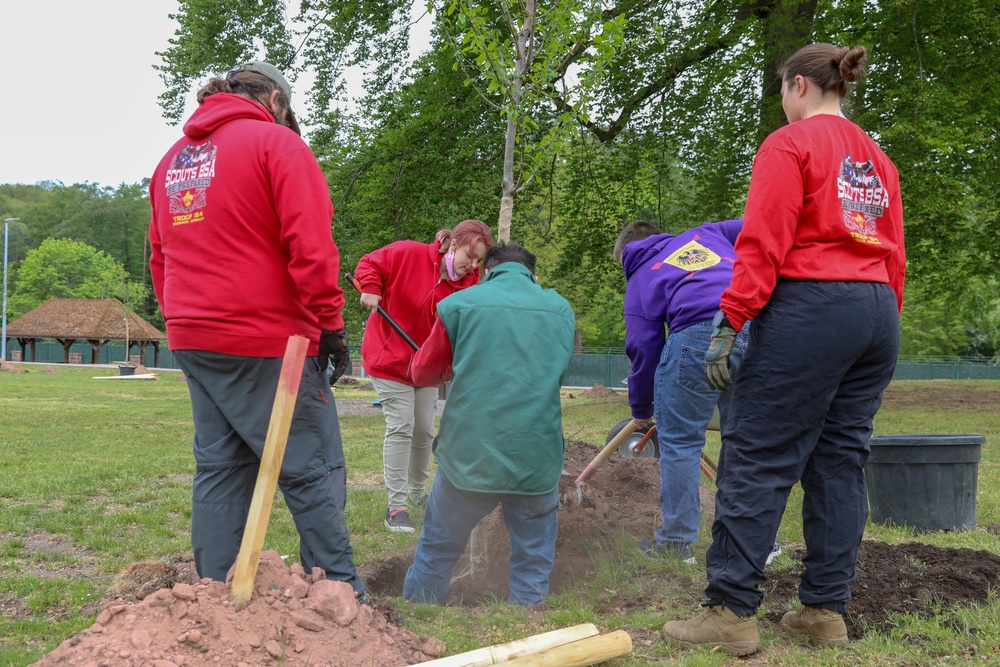 Boy Scout project towards Eagle Scout