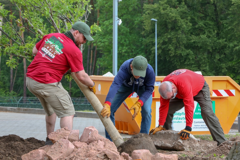 Boy Scout project towards Eagle Scout