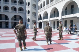 COVID-19 testing for arriving poolees at The Citadel