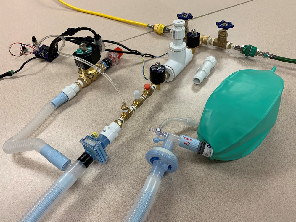 NMCP Staff Members Build A Ventilator In Wake of COVID-19