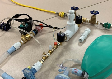 NMCP Staff Members Build A Ventilator In Wake of COVID-19