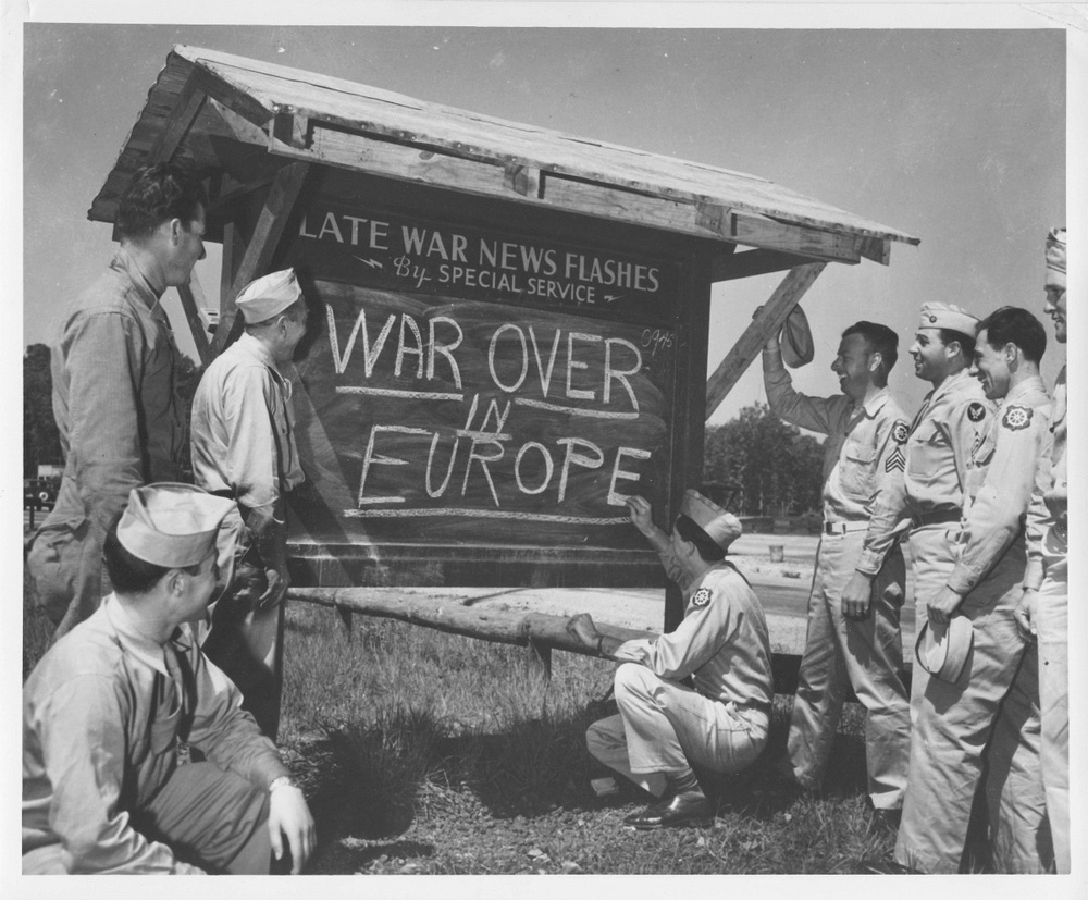 Veterans virtually recall end of WWII in Europe