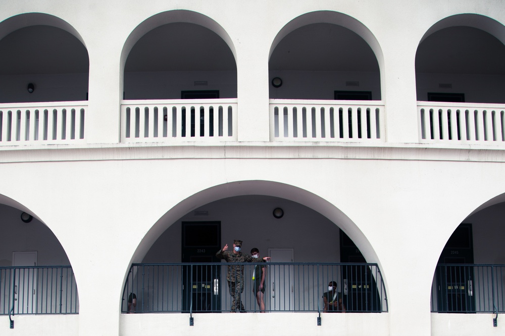 Task Force Commitment conducts training at The Citadel