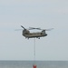 NY Army National Guard helicopter crews conduct water bucket training over Lake Ontario