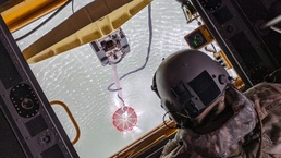 NY Army National Guard helicopter crews conduct water bucket training over Lake Ontario