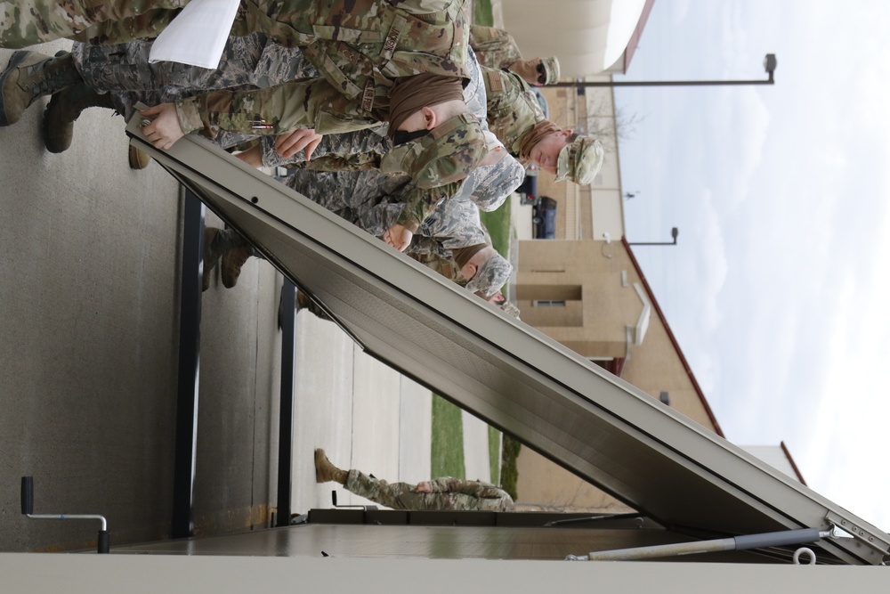 185th ARW prepare mobile office trailer
