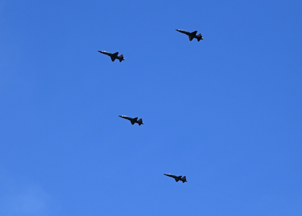 Beale Air Force Base pilots honor healthcare workers