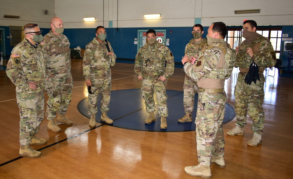 Brig. Gen. Kaoiwi visit troops on Maui, Moloka'i and Lanai