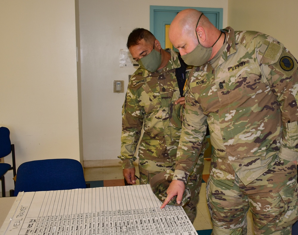 Brig. Gen. Kaoiwi visit troops on Maui, Moloka'i and Lanai