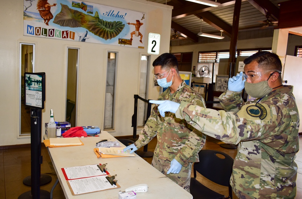 Brig. Gen. Kaoiwi visit troops on Maui, Moloka'i and Lanai