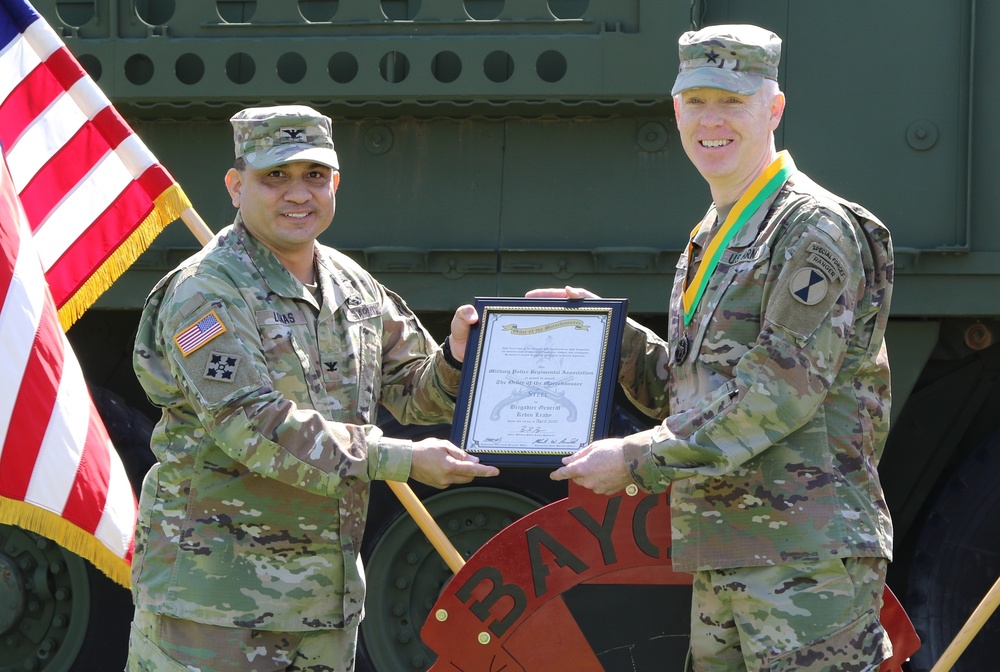 Military Police award salutes BG Leahy's service
