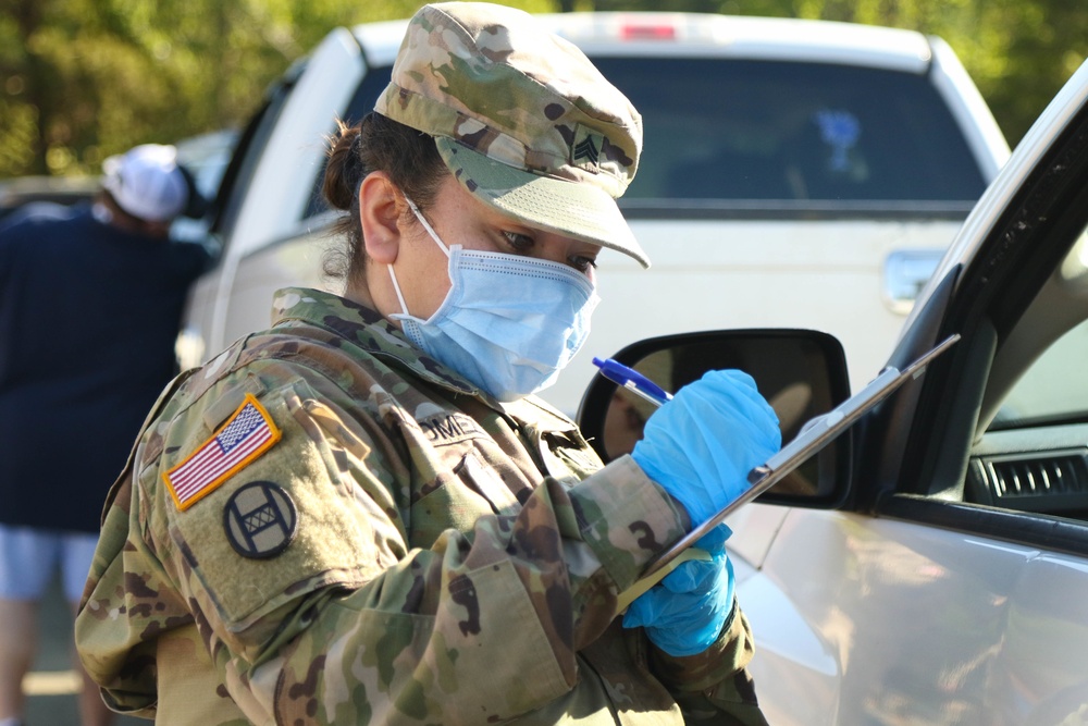 NCNG Soldiers Help Local Communities During COVID-19