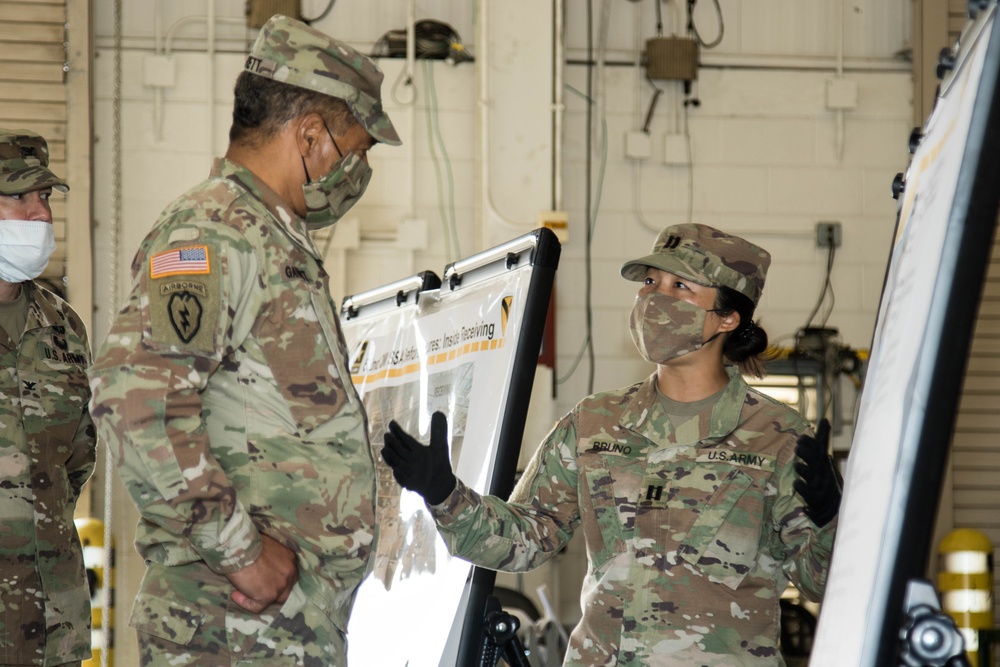 FORSCOM Commanding General visits Wagonmaster SSA