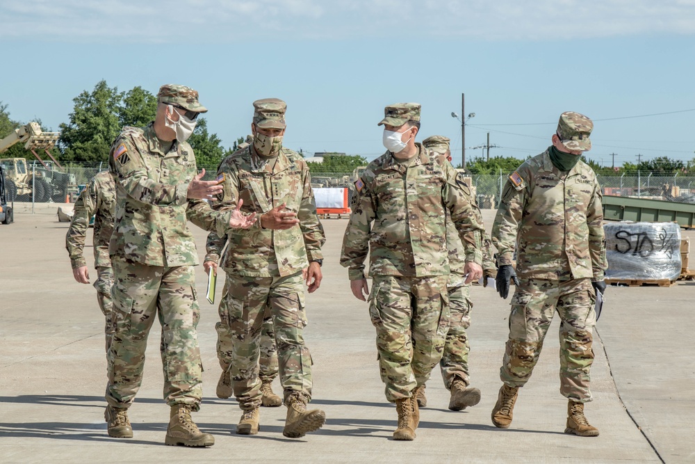 FORSCOM Commanding General visits Wagonmaster SSA