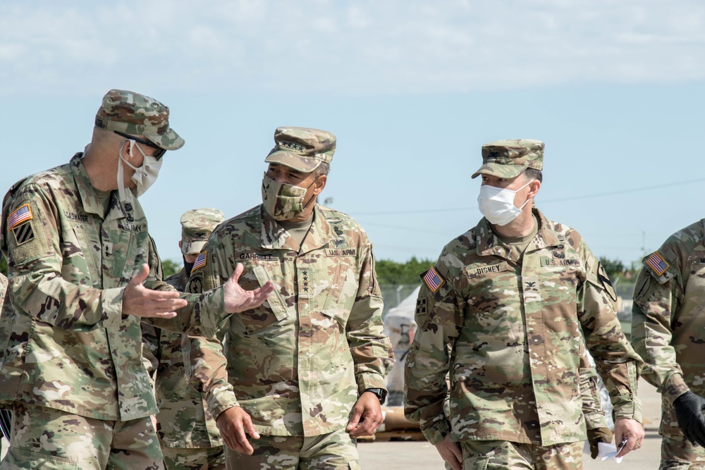 FORSCOM Commanding General visits Wagonmaster SSA