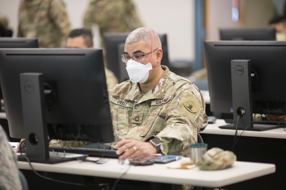 Delaware National Guard supports Contact Tracing in First State