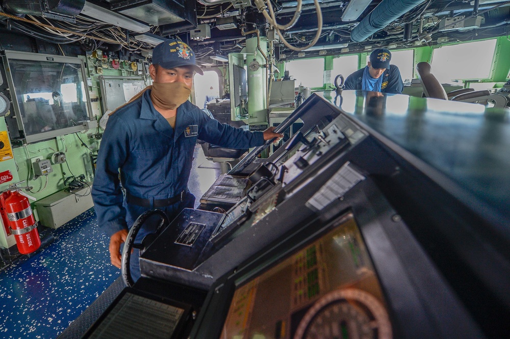 USS Russell Conducts Underway Operations