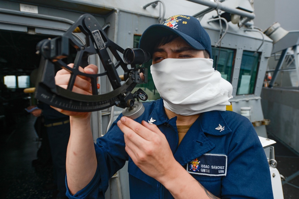 USS Russell Conducts Underway Operations