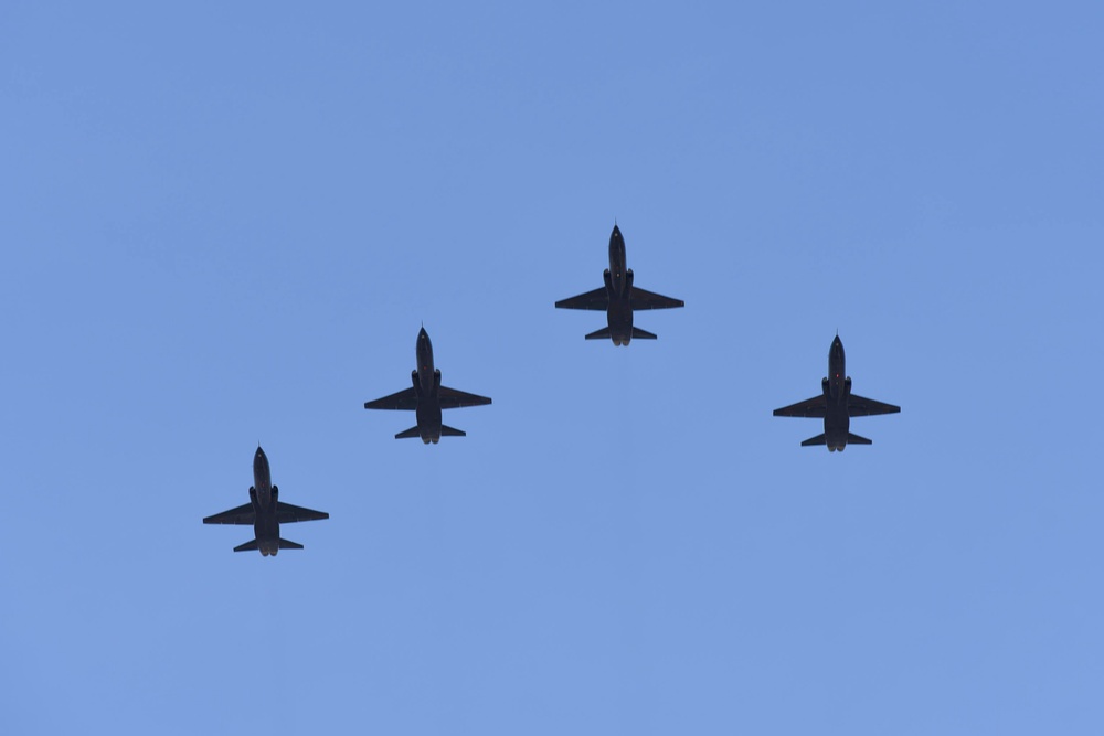 Operation American Resolve flyover