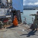 Seabees Work aboard USS Hopper