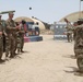 Task Force Sparta Command Team Visits Soldiers