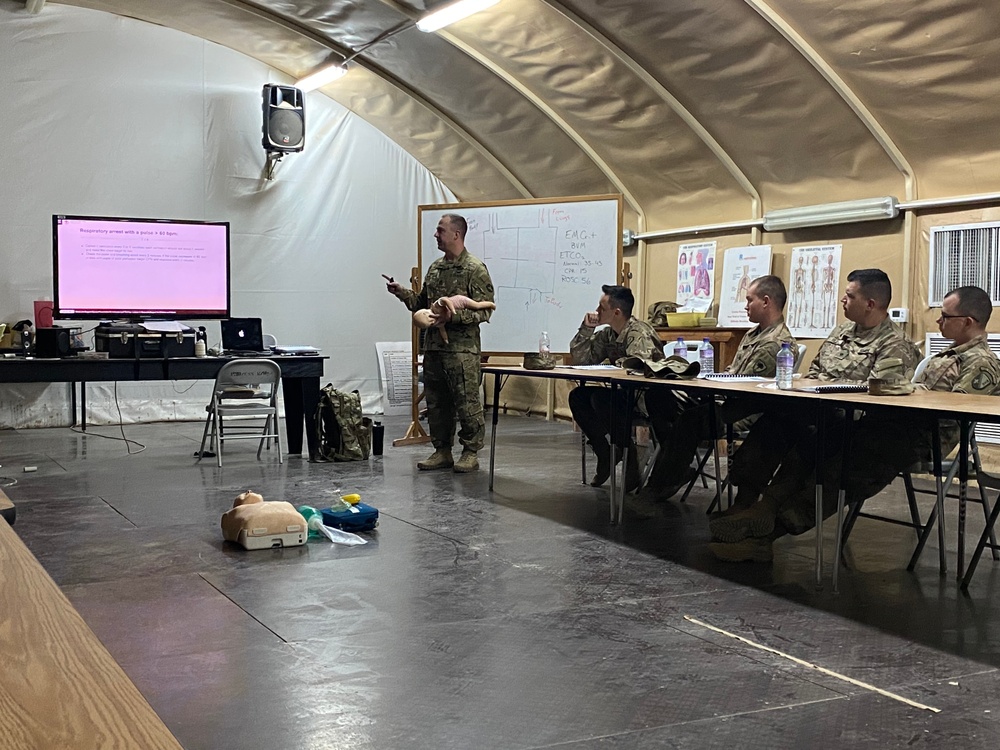 Soldier Recertifies 31 Combat Medics